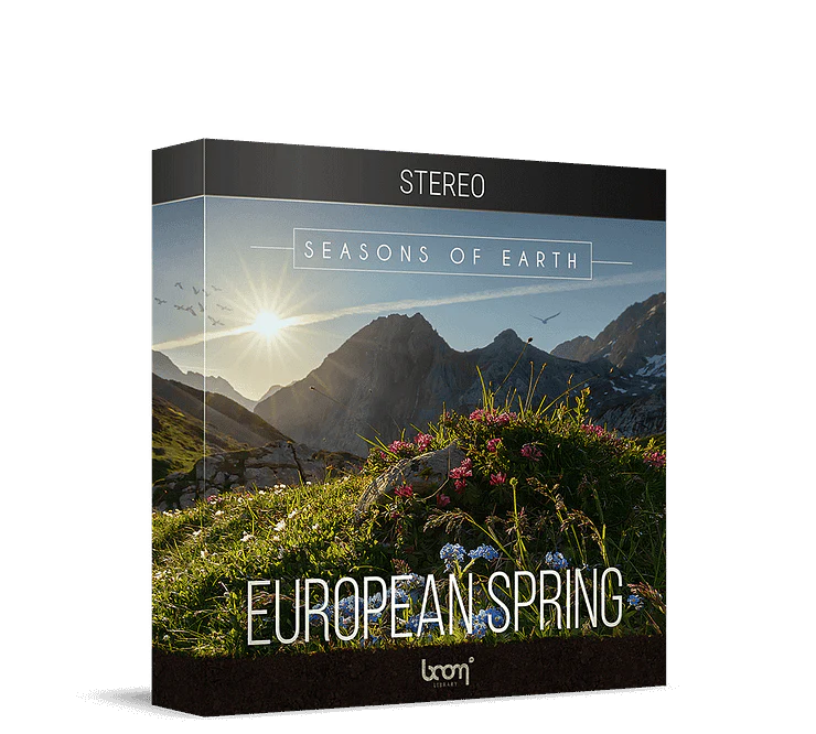 Boom Seasons of Earth Euro Spring STEREO: Spring Ambience – Professional Audio Software & Plugin
