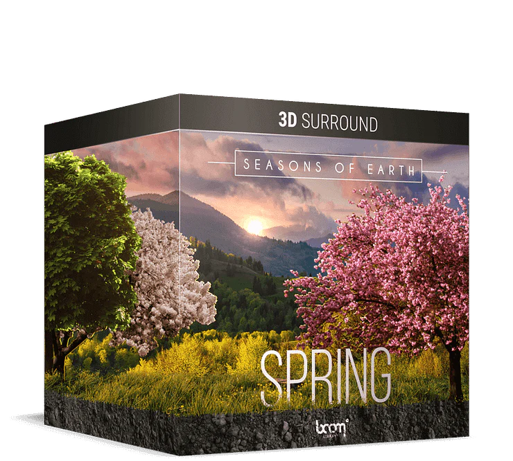 Boom Seasons of Earth Spring SURROUND: Spring Ambience – Professional Audio Software & Plugin