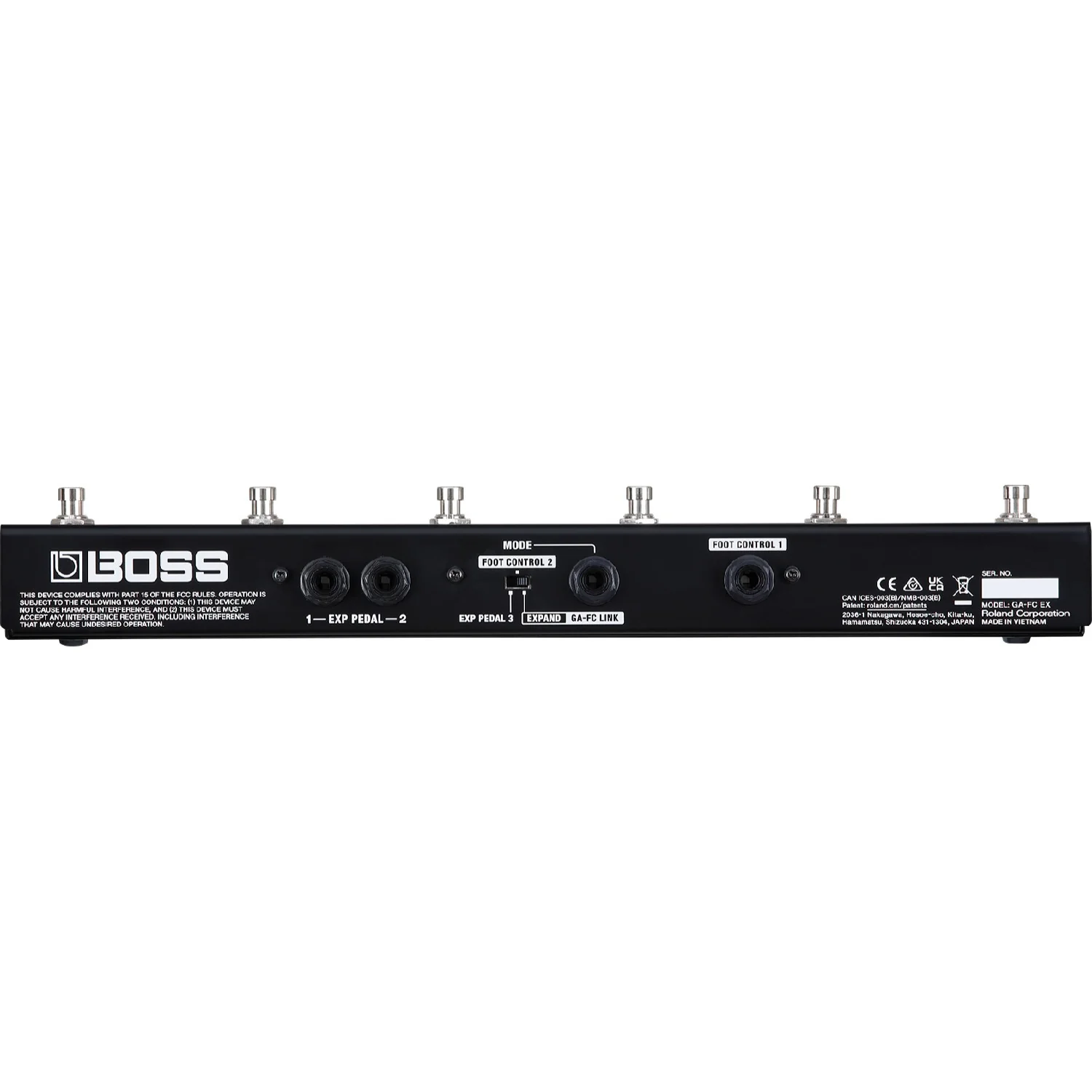 Boss GA-FC EX Foot Controller - Image 3