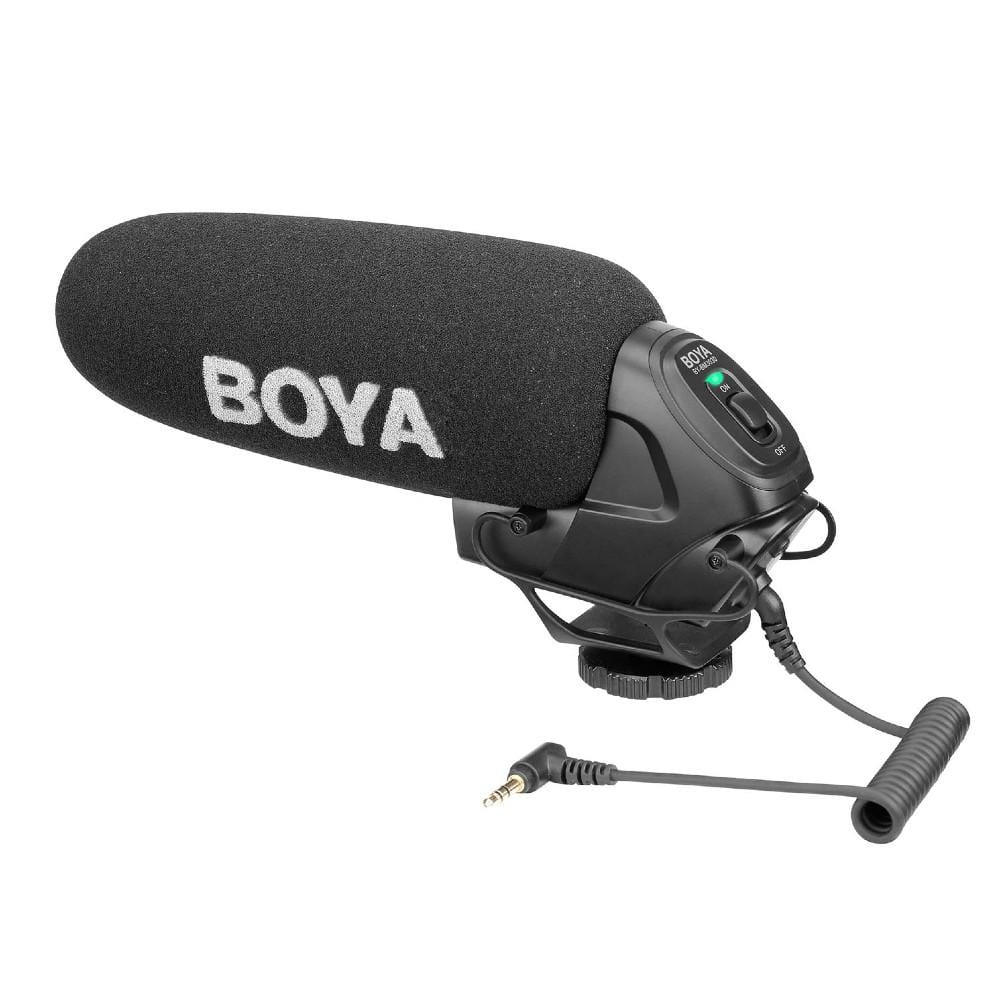 Boya BY-BM3030 On-Camera Super-Cardioid Condenser Shotgun Microphone
