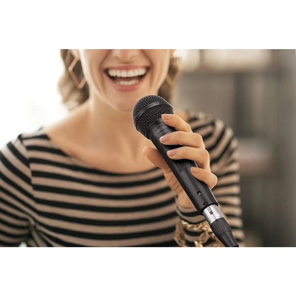 Boya BY-BM58 Professional Cardioid Dynamic Vocal Microphone - Open Box - Image 7