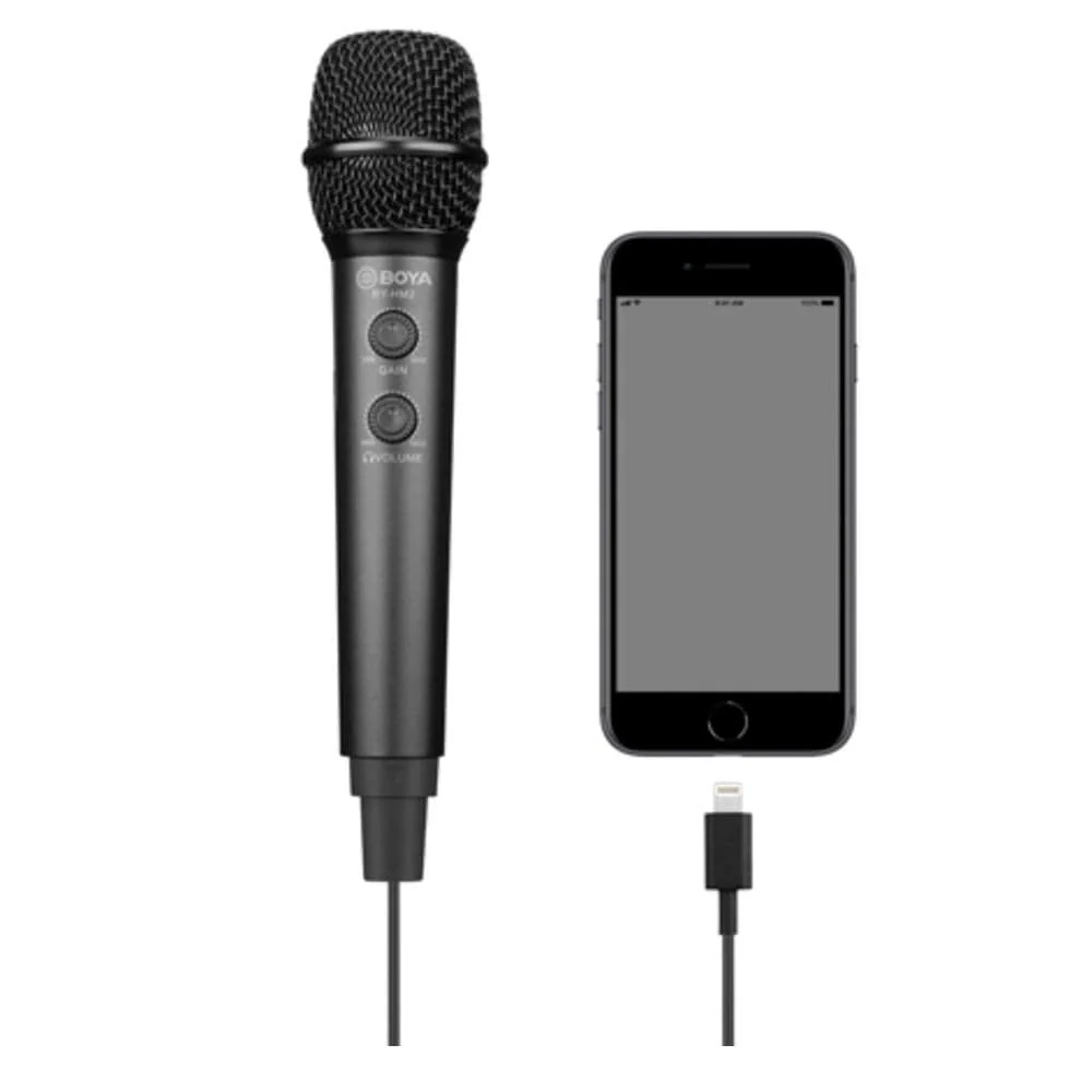 Boya BY-HM2 Universal Digital Cardioid Handheld Condenser Microphone - Image 2
