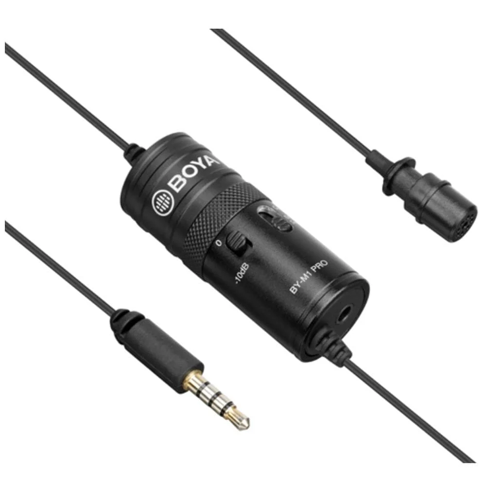 Boya BY-M1 Pro Omnidirectional Lavalier Condenser Microphone - Image 3