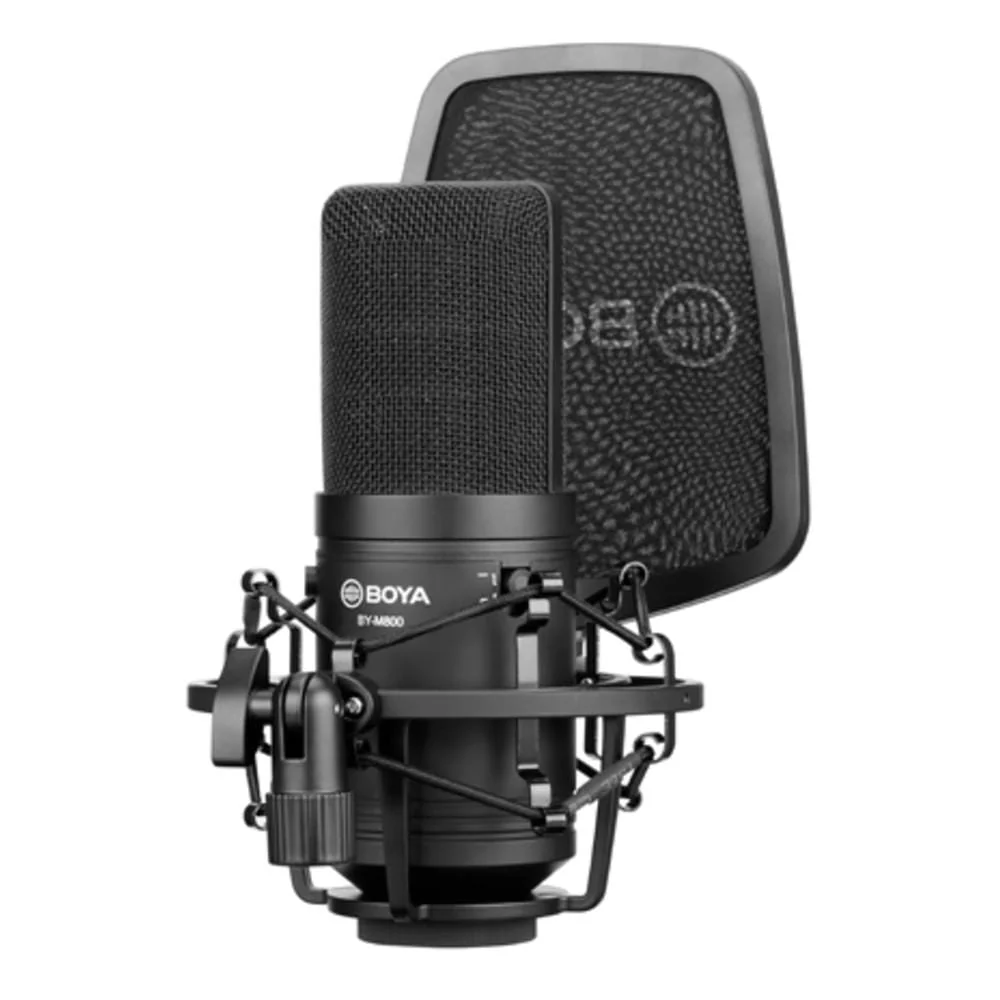 Boya BY-M800 Large Cardioid Diaphragm Condenser Microphone - Image 3