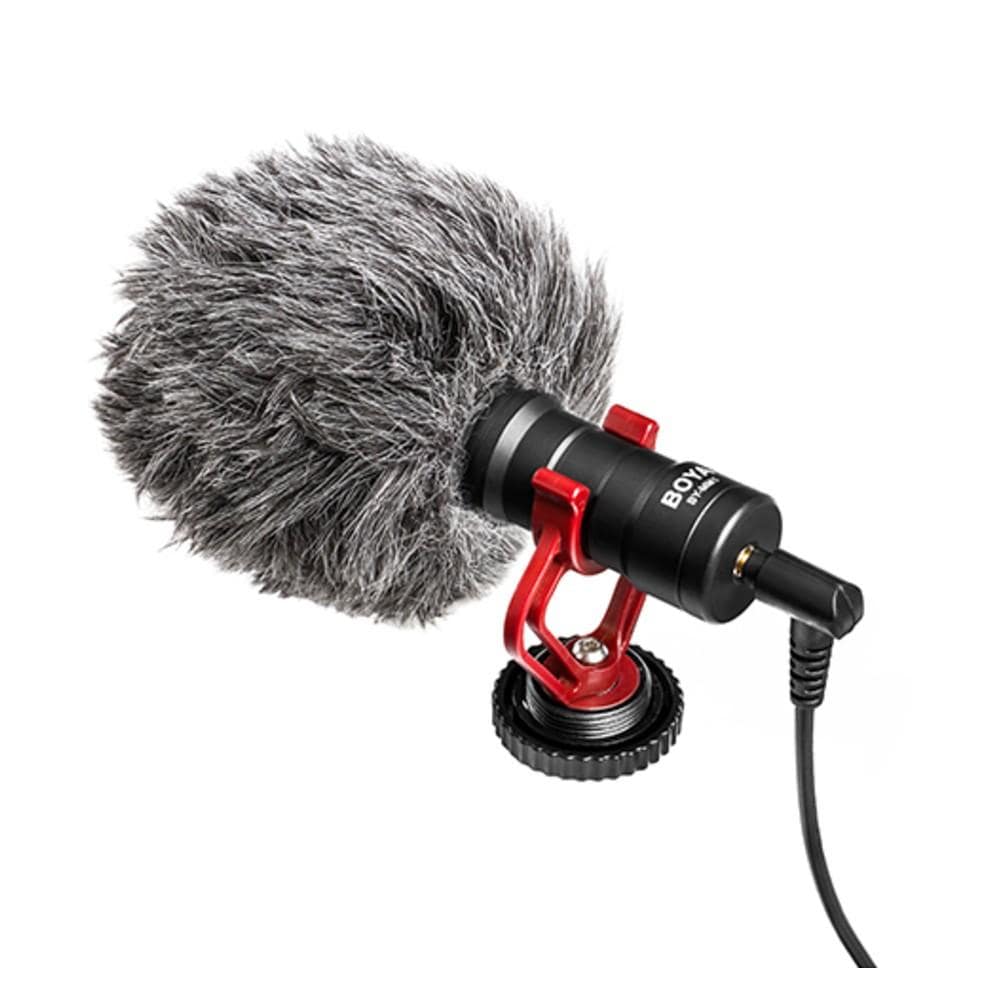 Boya BY-MM1 Universal Cardioid Condenser Microphone - Black - Image 5