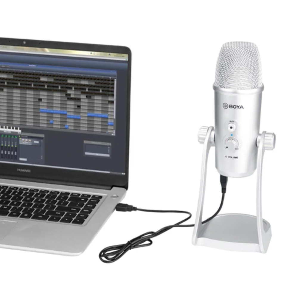 Boya BY-PM700SP USB Condenser Microphone For iOS Android Windows Mac Devices - Open Box - Image 4