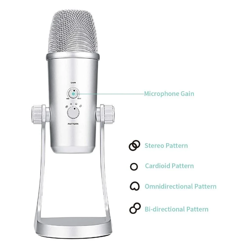 Boya BY-PM700SP USB Condenser Microphone For iOS Android Windows Mac Devices - Open Box - Image 8