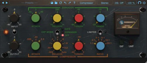 Boz 10dB Compressor Dynamics Processor – Professional Audio Software & Plugin