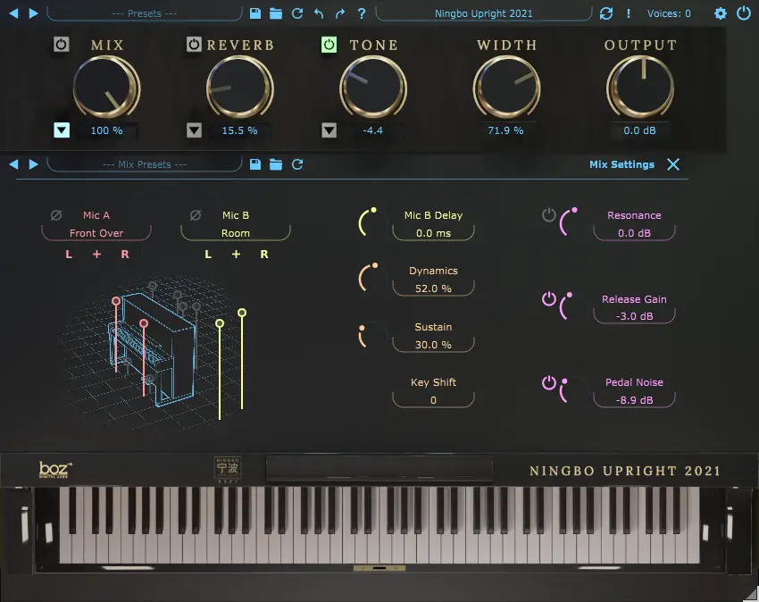 Boz Digital Ningbo Upright 2021 Pro: Piano Plugin - Image 2