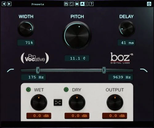 Boz ProVocative Distortion Effect – Professional Audio Software & Plugin