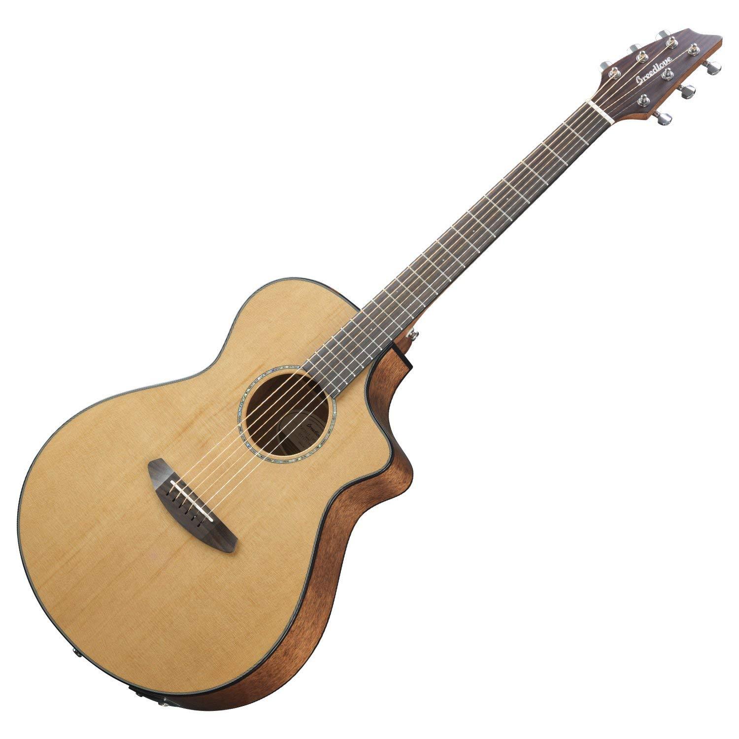 Breedlove Pursuit Concert CE Red Cedar Mahogany Acoustic Guitar With Bag