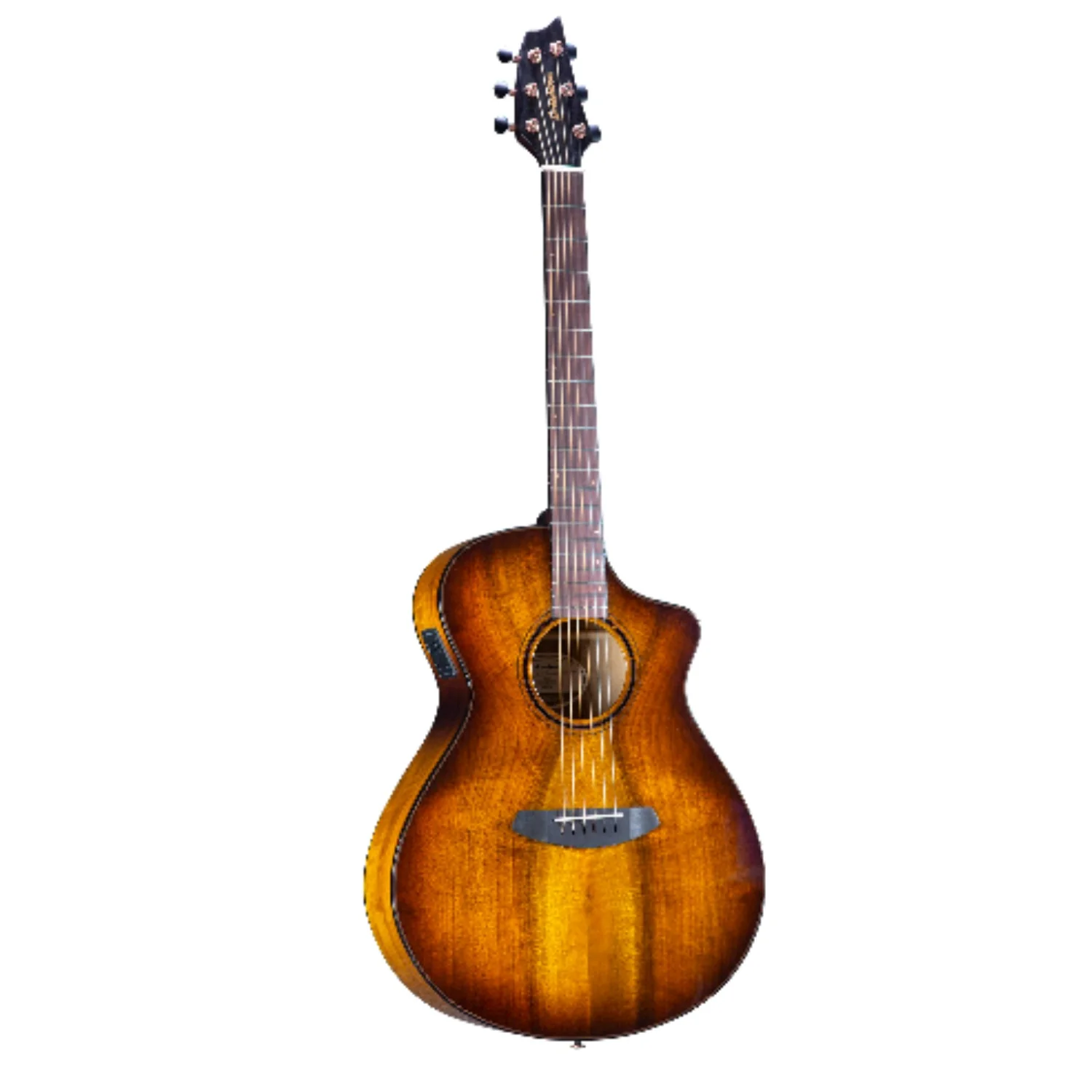 Breedlove Pursuit Exotic S Concert Tiger's Eye CE 6 String Electro Acoustic Guitar - Image 2