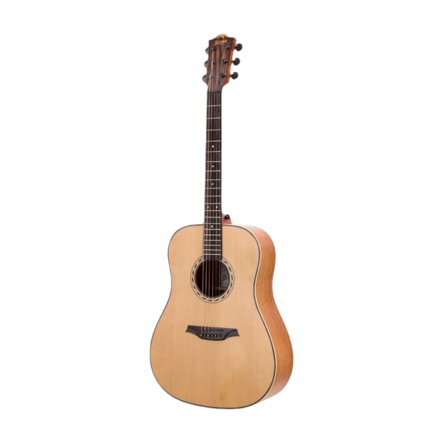 Bromo BAT1 Tahoma Series Solid Top 6 String Acoustic Guitar - Image 3