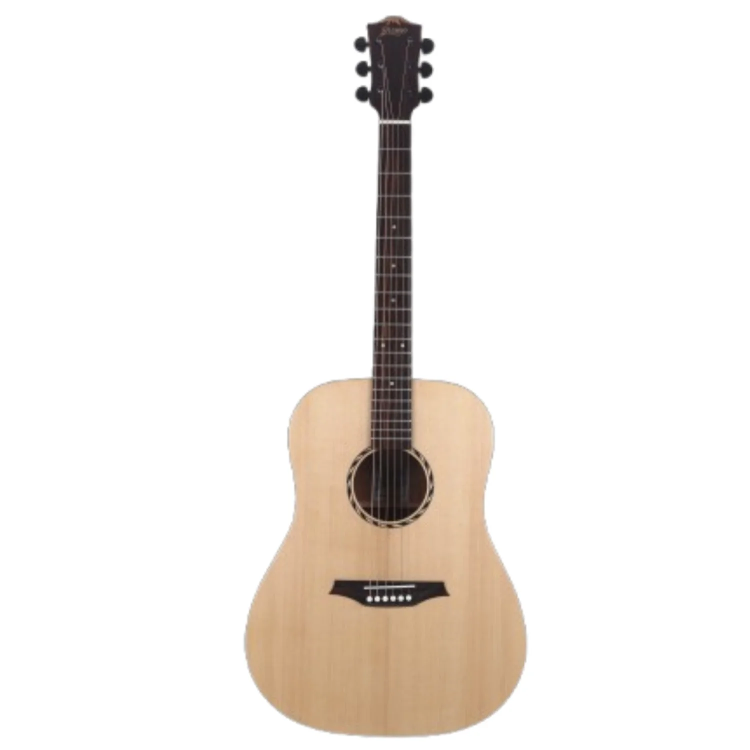 Bromo BAT1N Tahoma Dreadnought 6 String Acoustic Guitar - Image 6