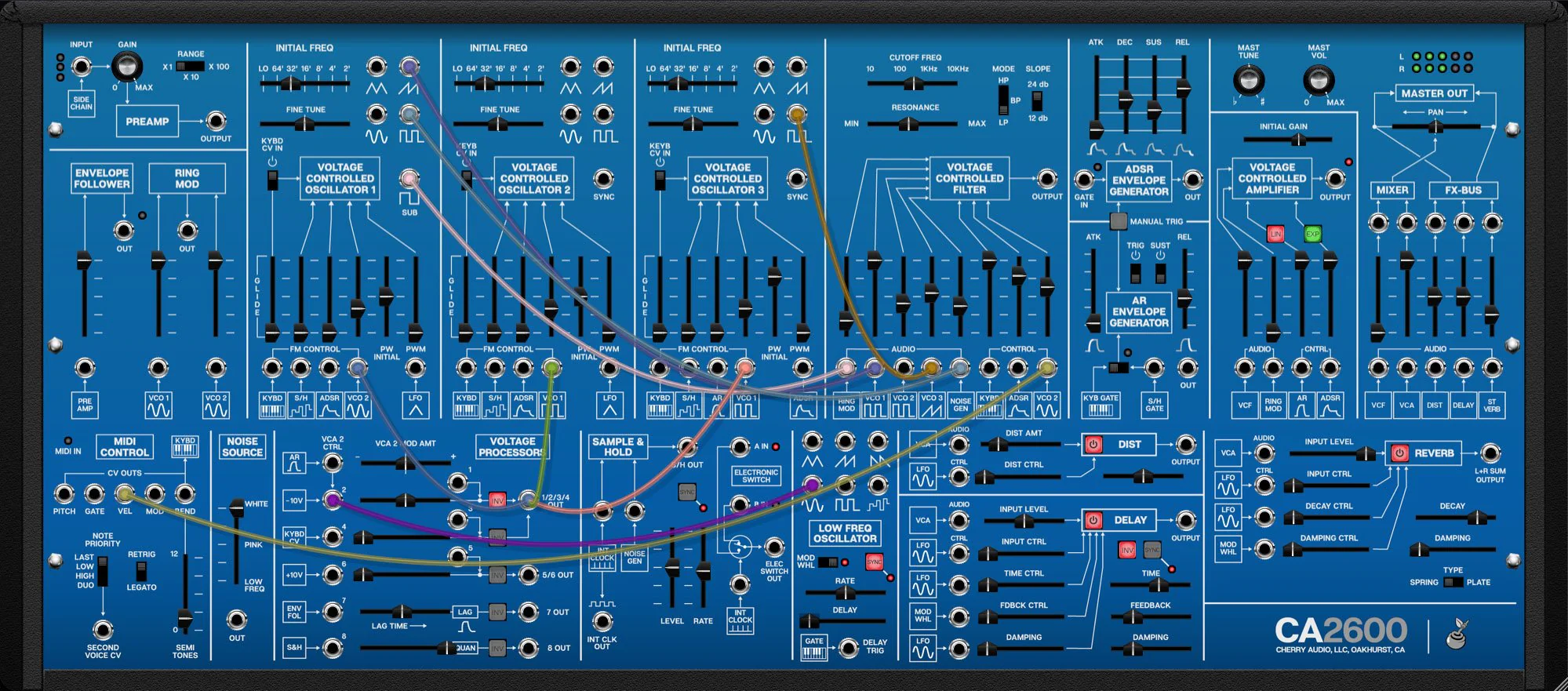 Cherry Audio CA2600 Synthesizer – Professional Audio Software & Plugin - Image 4