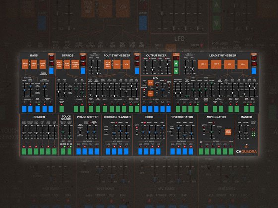 Cherry Audio Quadra Synthesizer – Professional Audio Software & Plugin