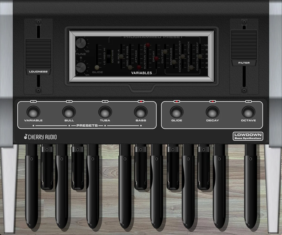 Cherry Audio Lowdown Bass Synthesizer – Professional Audio Software & Plugin - Image 5