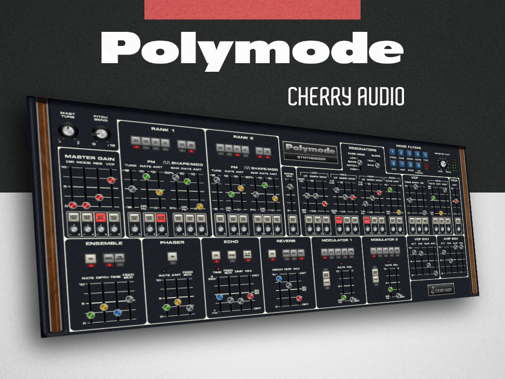 Cherry Audio Polymode Synthesizer – Professional Audio Software & Plugin - Image 2
