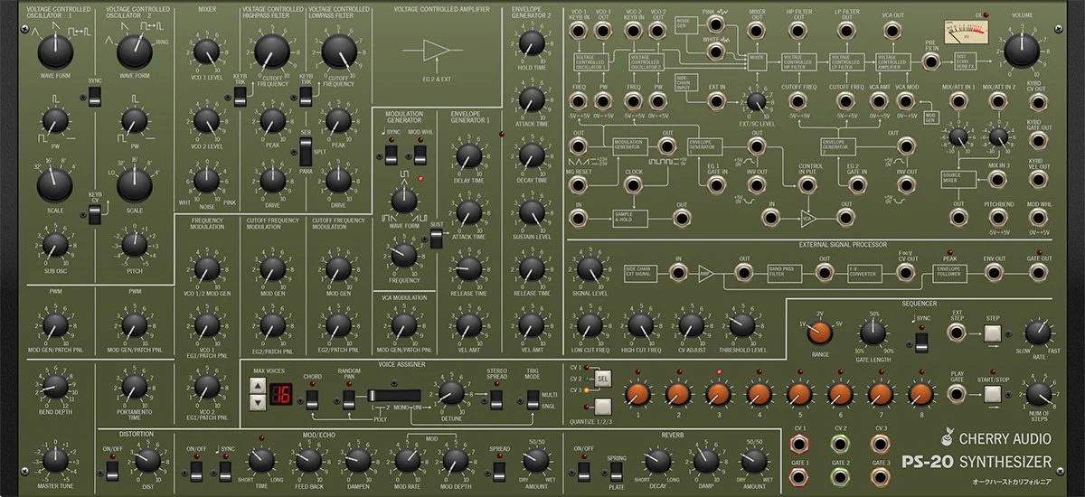 Cherry Audio PS-20 Synthesizer – Professional Audio Software & Plugin - Image 6