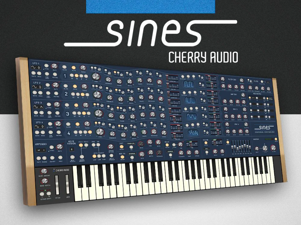 Cherry Audio Sines Synthesizer – Professional Audio Software & Plugin