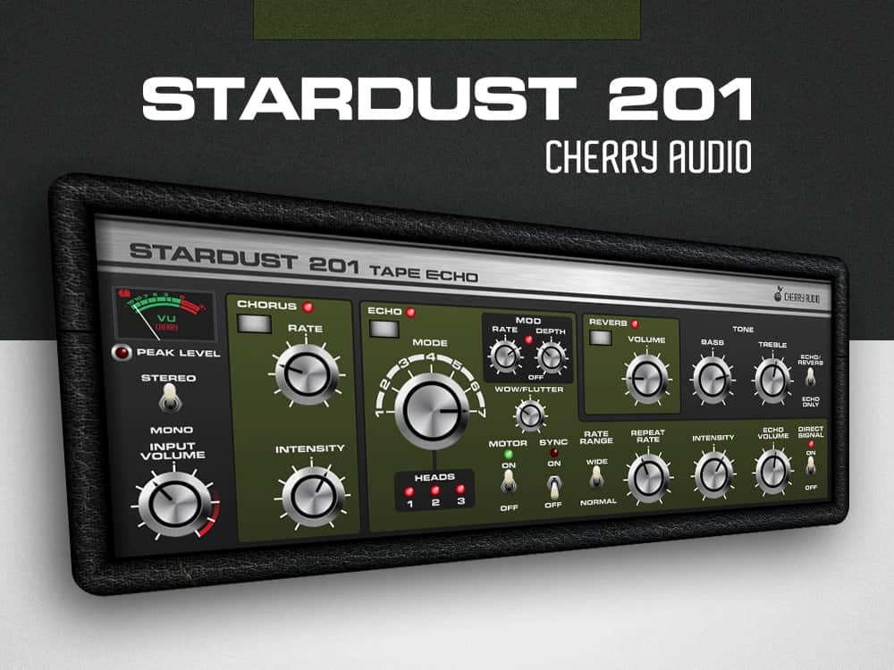 Cherry Audio Stardust 201 Tape Echo – Professional Audio Software & Plugin - Image 2