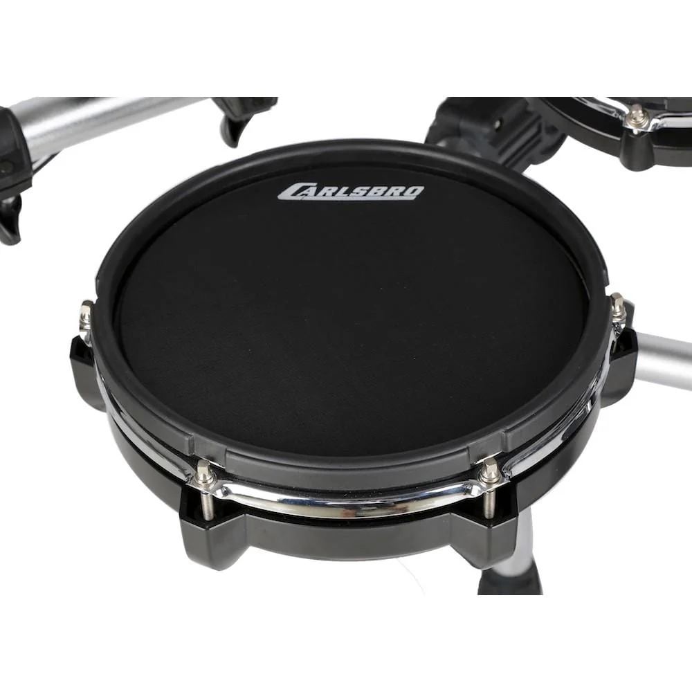 Carlsbro CS D600 9 Piece Electronic Mesh Head Drum Kit - Black - Image 5