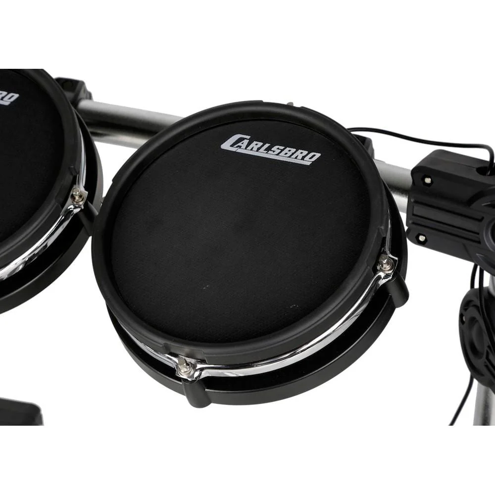 Carlsbro CS D600 9 Piece Electronic Mesh Head Drum Kit - Black - Image 6
