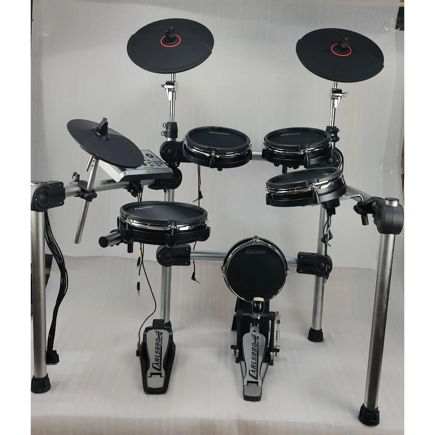 Carlsbro CSD 500 Mesh Compact Electronic Drum Kit with Rechargeable Sound Module - Open Box - Image 12