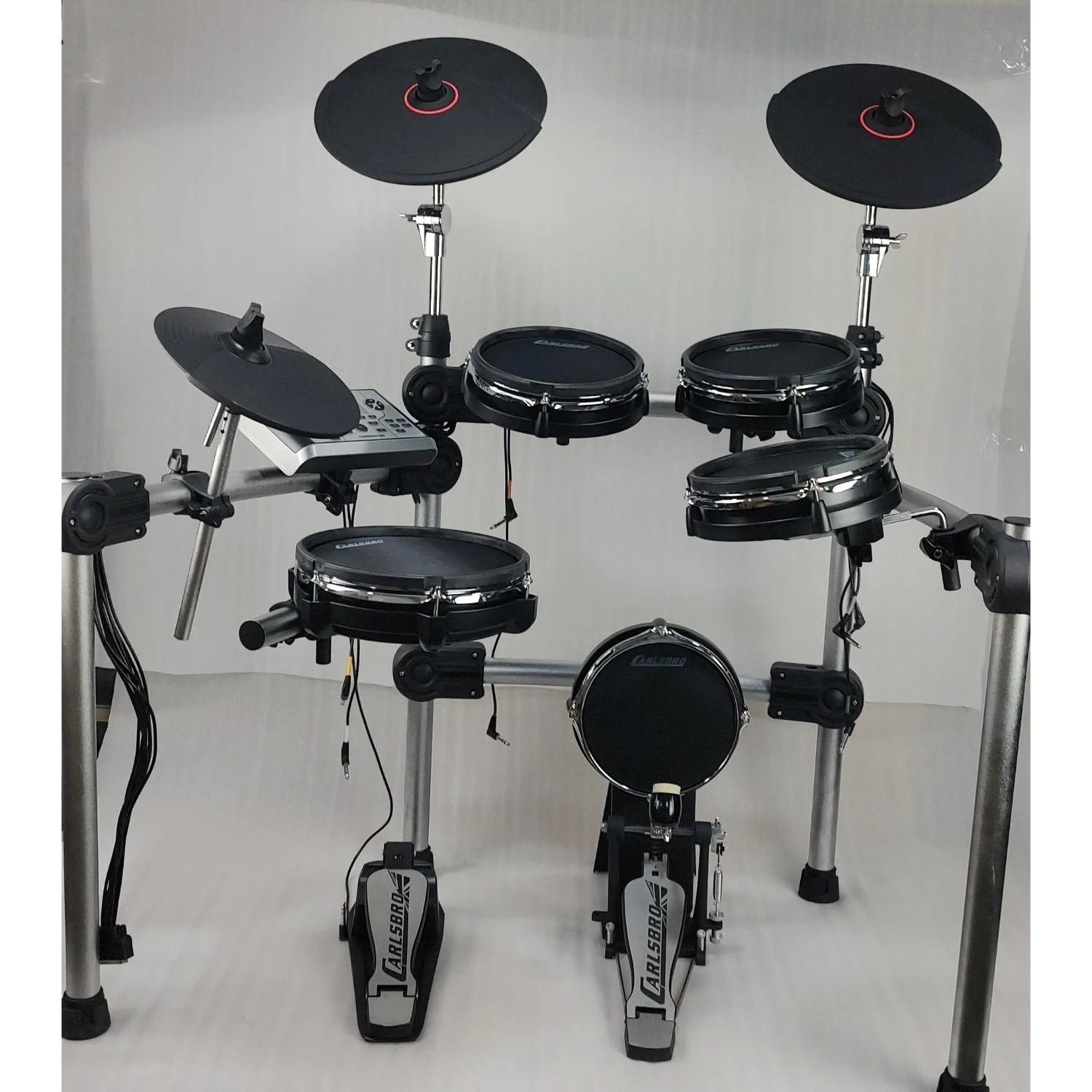 Carlsbro CSD 500 Mesh Compact Electronic Drum Kit with Rechargeable Sound Module - Open Box - Image 13