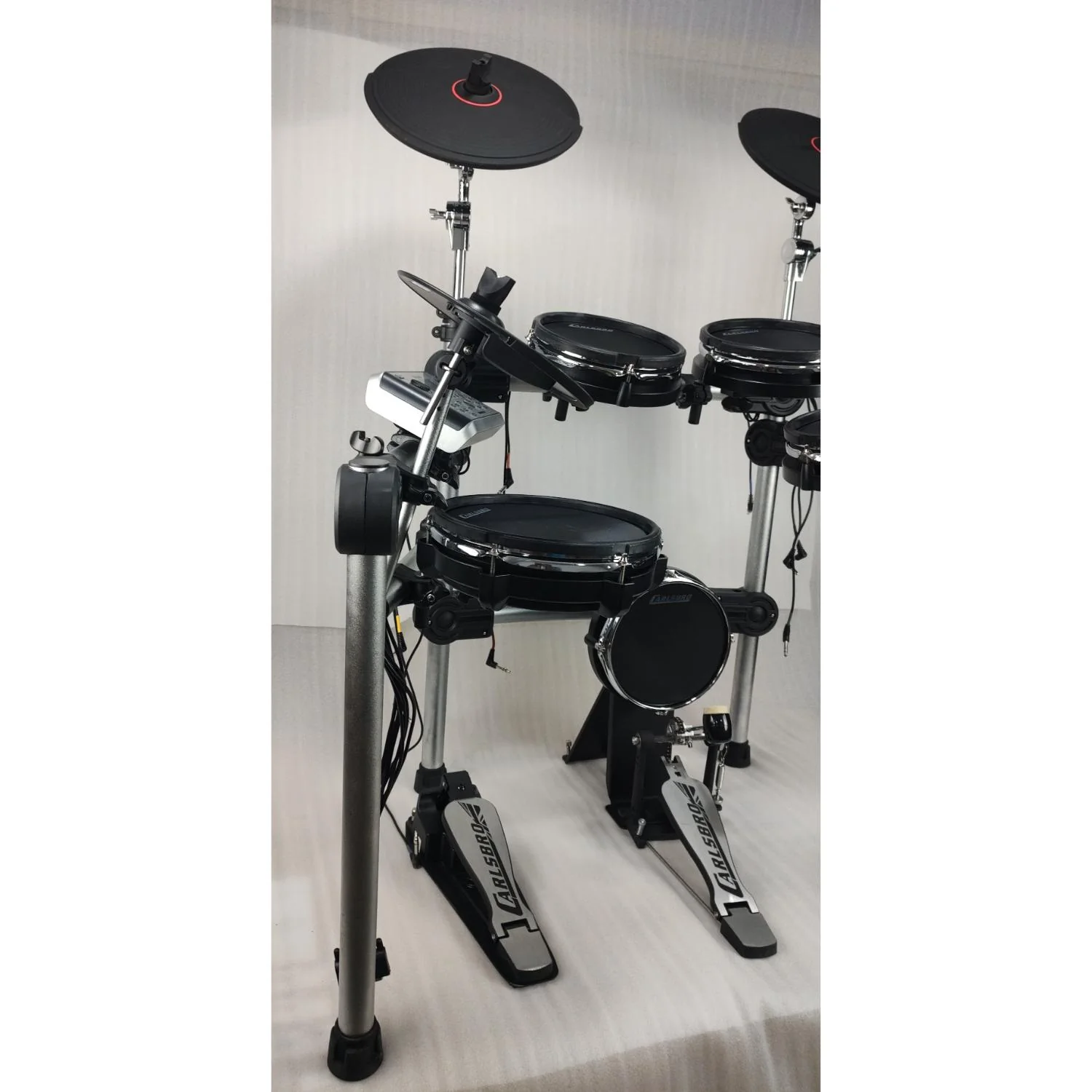 Carlsbro CSD 500 Mesh Compact Electronic Drum Kit with Rechargeable Sound Module - Open Box - Image 4