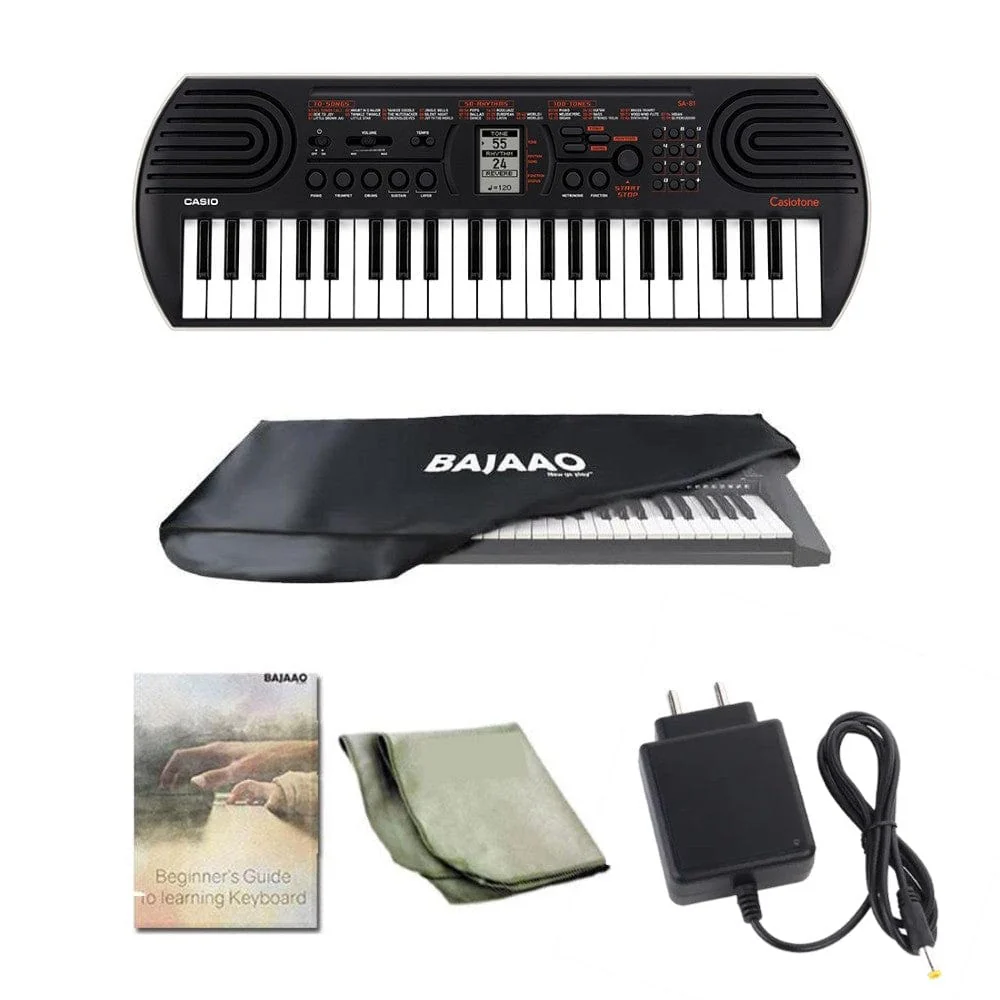 Casio SA-81 Casiotone 44 Key Kids Mini Portable Keyboard with Adapter - Image 9