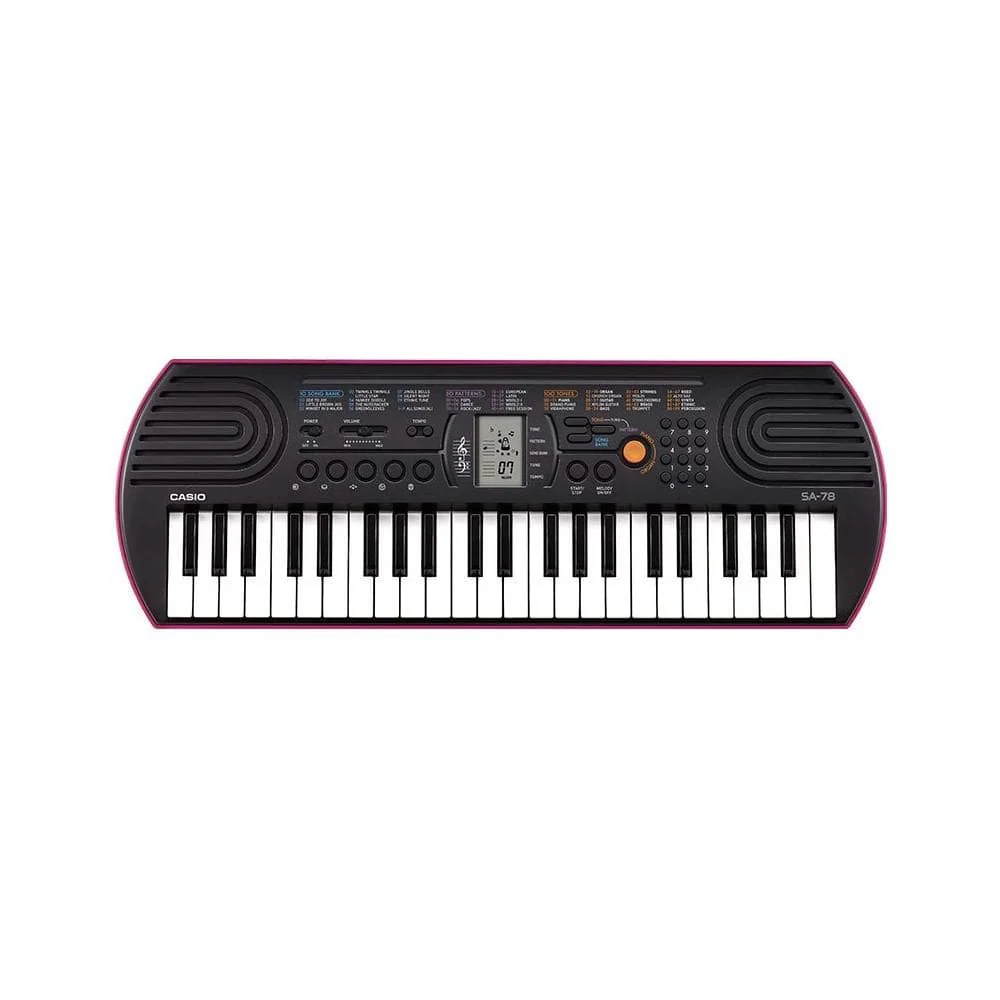 Casio SA78 Kids Mini Portable Keyboard With Adapter - Image 3