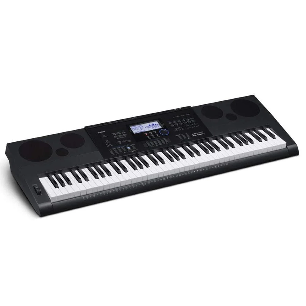 Casio WK-6600 High Grade Workstation 76-Key Keyboard With Headphone, Stand, Pedal, Polishing Cloth and Power Adapter - Image 5