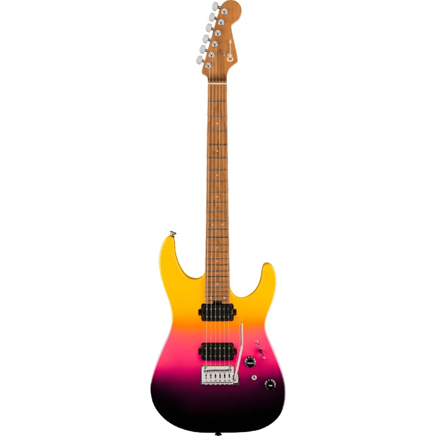 Charvel Pro-Mod DK24 HH 2PT CM 6 String Electric Guitar - Image 16