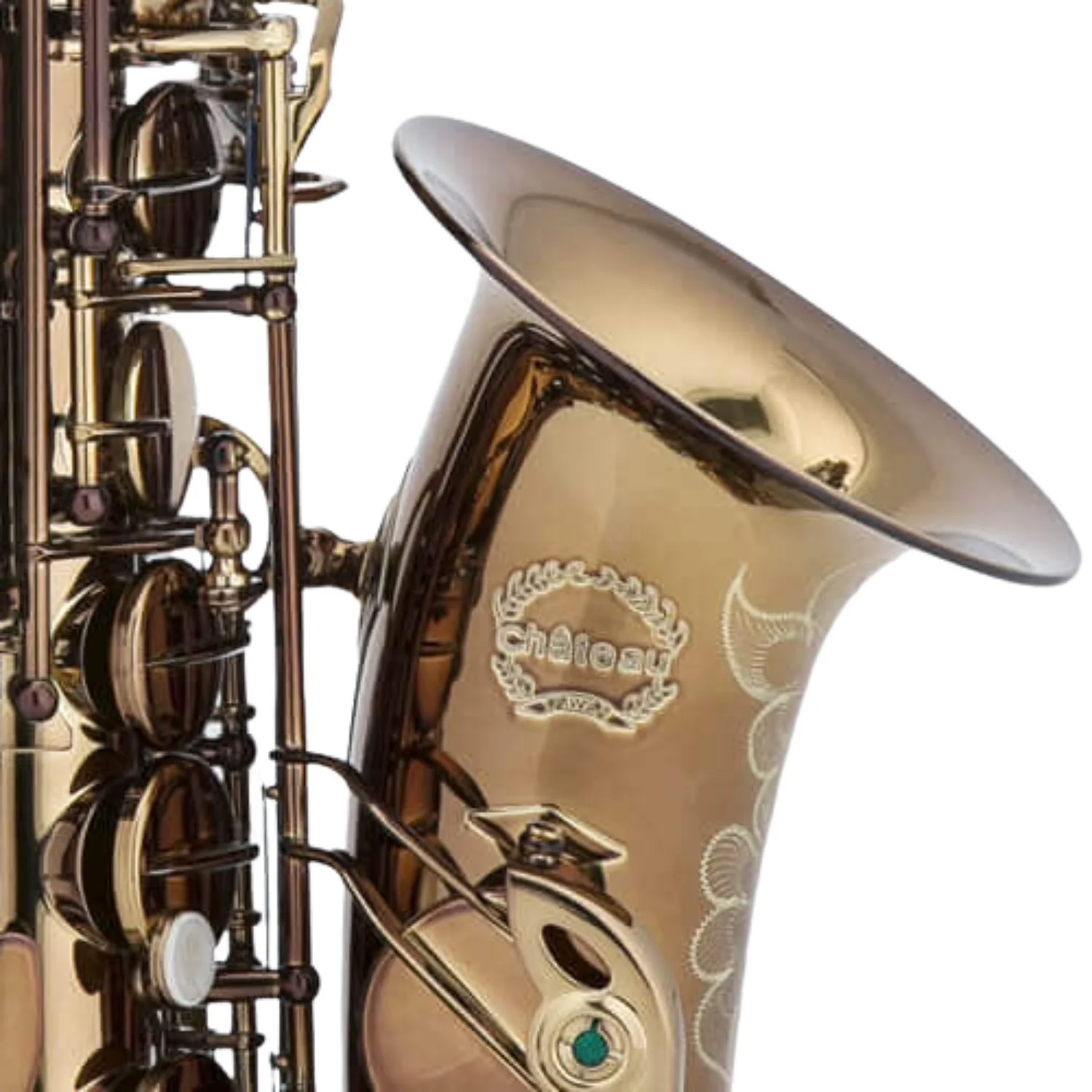 Chateau Chambord Series CAS-50 Alto Saxophone - Cognac - Image 2