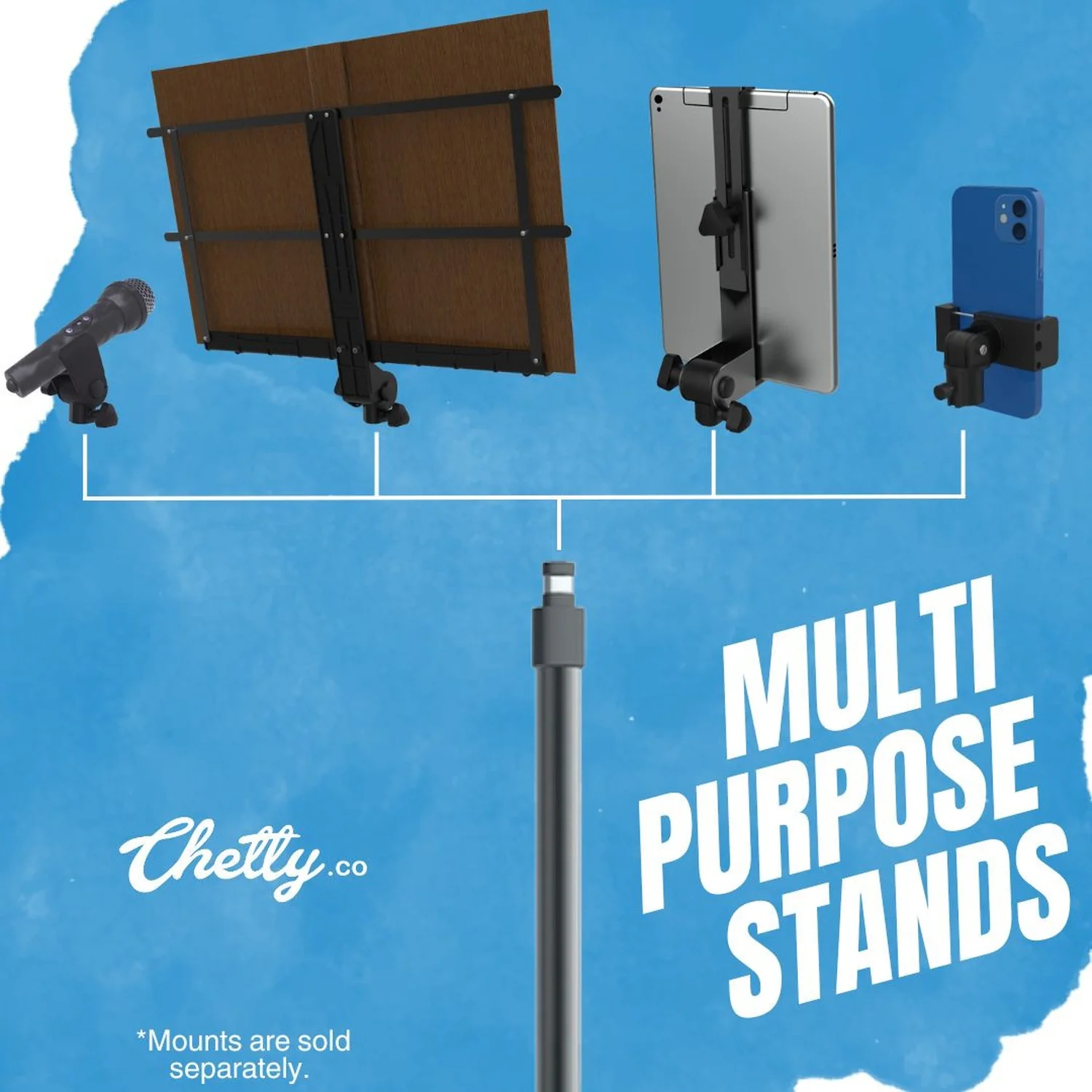 Chetty GA5 A-Frame Folding Guitar Stand - Image 6