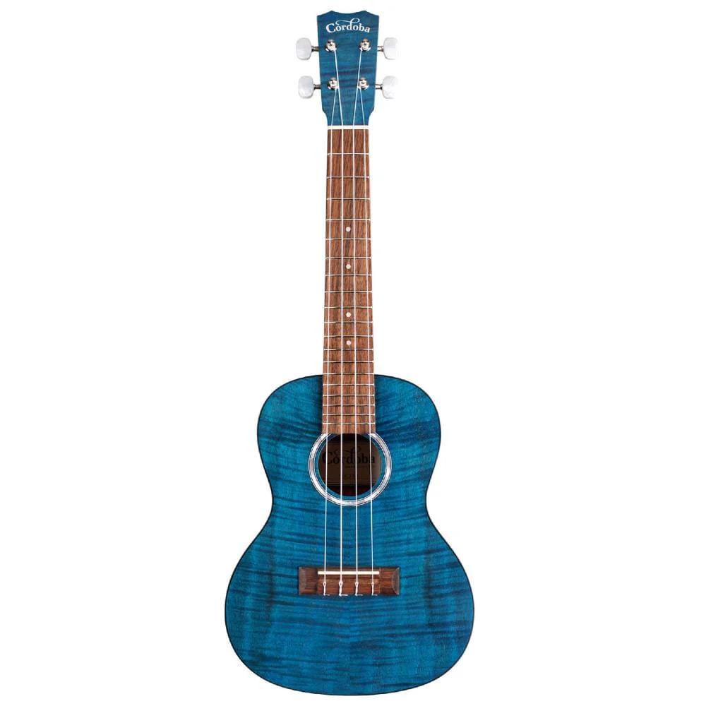 Cordoba 15CFM Flamed Mahogany Concert Ukulele - Image 4