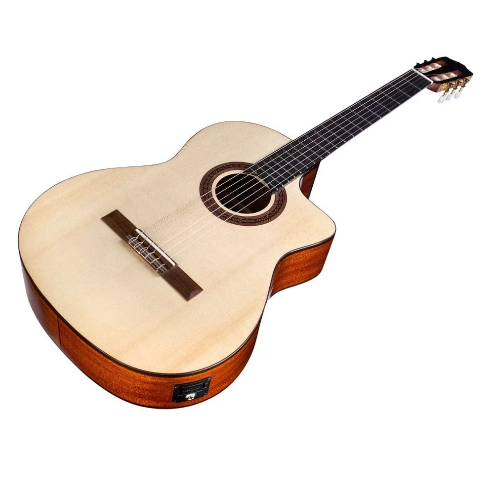Cordoba C5-CE SP Spruce Solid Top 6 String Acoustic Electric Classical Guitar - Image 2