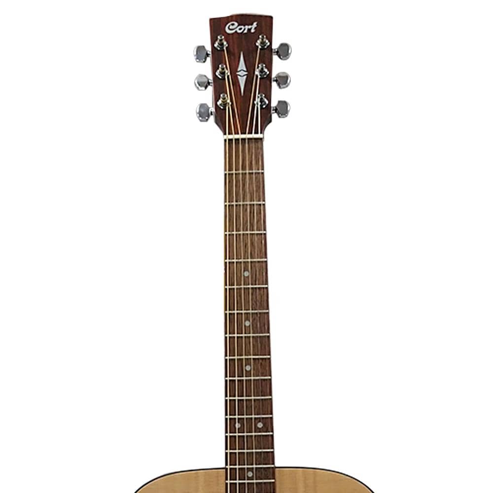 Cort AD 850 Solid Top 6 String Electro Acoustic Guitar - Open Pore - Image 3
