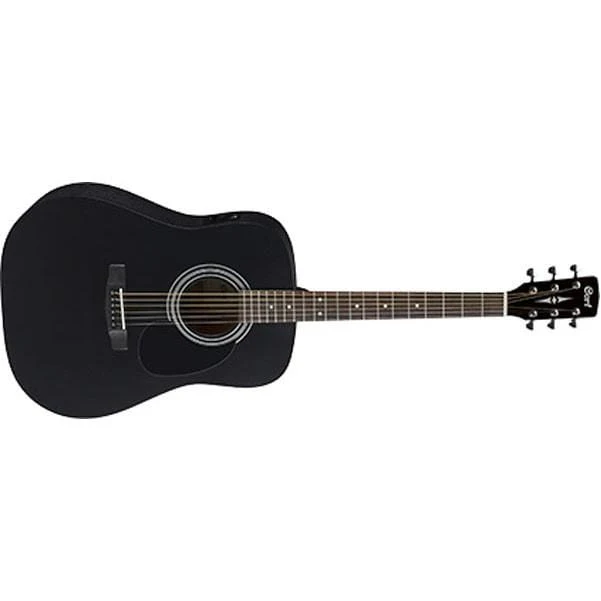 Cort AD810E Dreadnought Electro Acoustic Guitar - Black - Open Box