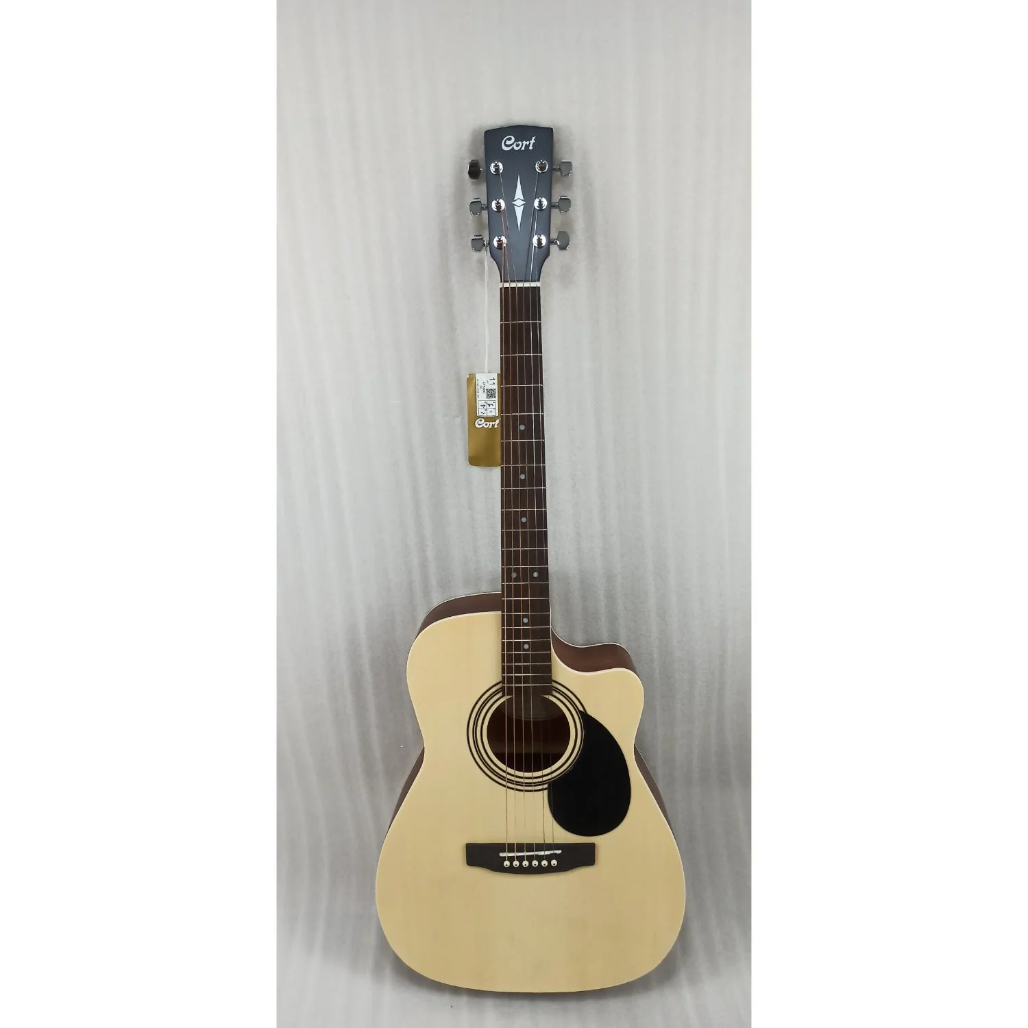 Cort AF500C Standard Series Cutaway 6 String Acoustic Guitar - Open Box - Image 6