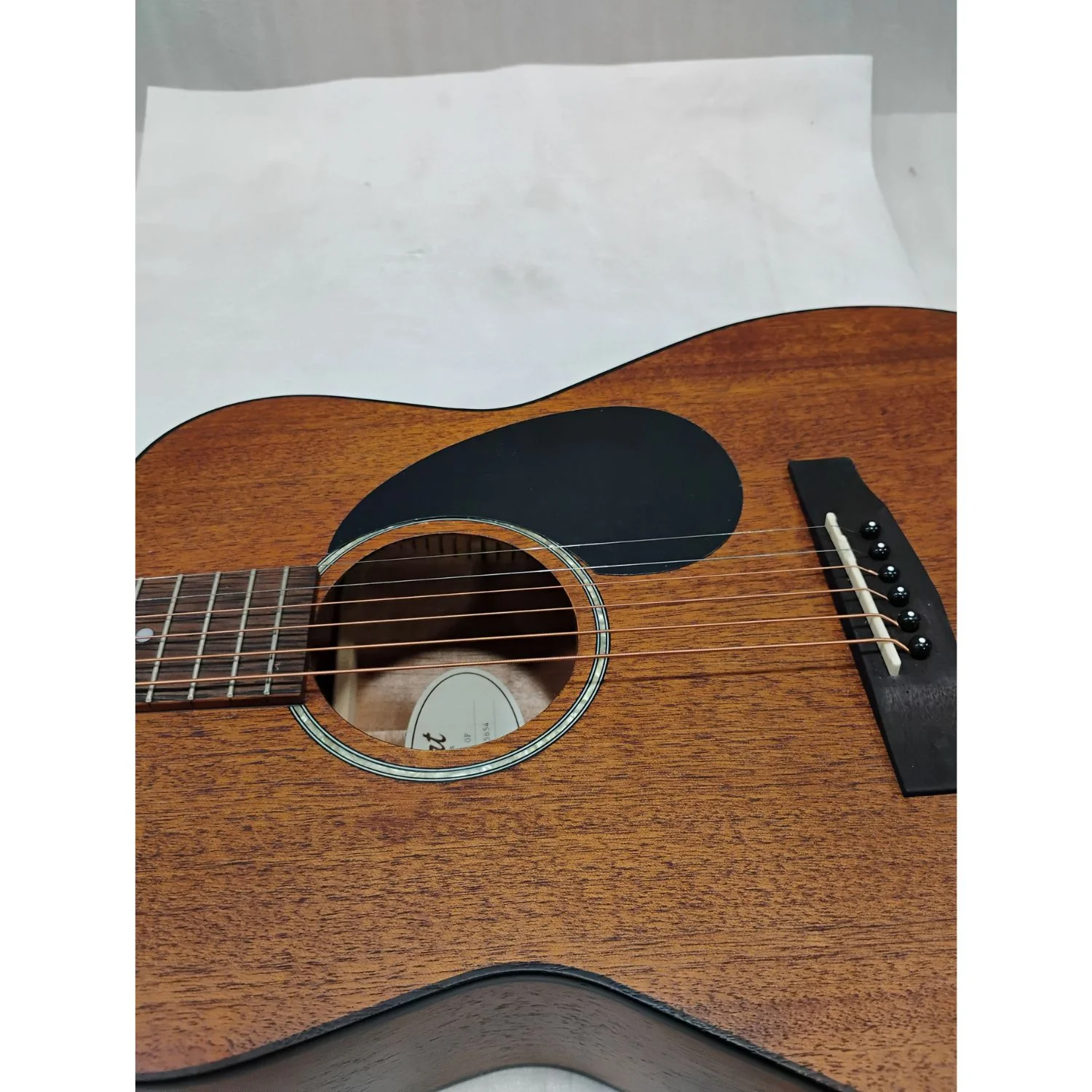 Cort AF510M-OP Concert Body 6 String Acoustic Guitar - Open Pore - Open Box B Stock - Image 16