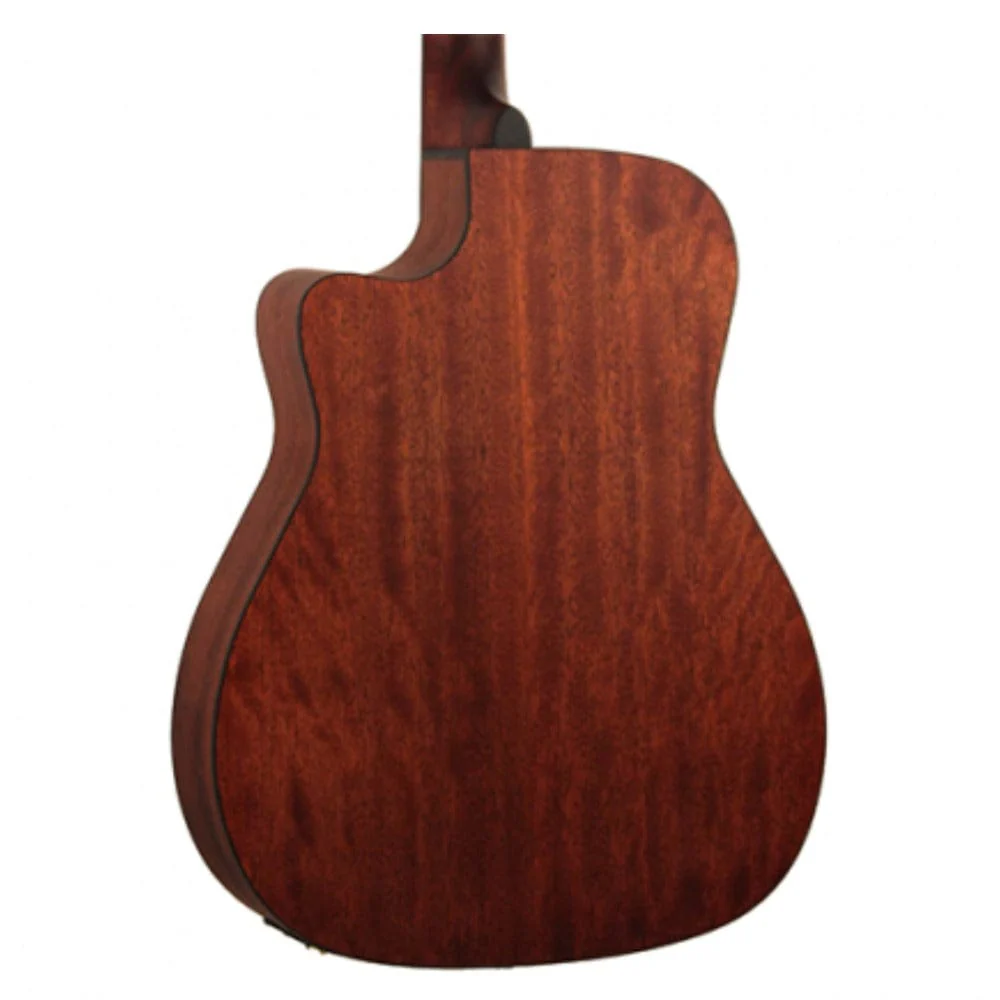 Cort AF515CE 6-String Electro Acoustic Guitar With Gigbag, Picks, Strap, Cloth & Ebook - Image 4