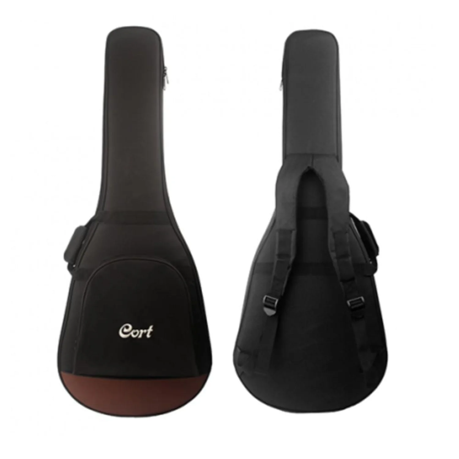 Cort Core-OC Spruce 6-Strings Electro Acoustic Guitar With Case - Open Pore Trans Black - Image 10