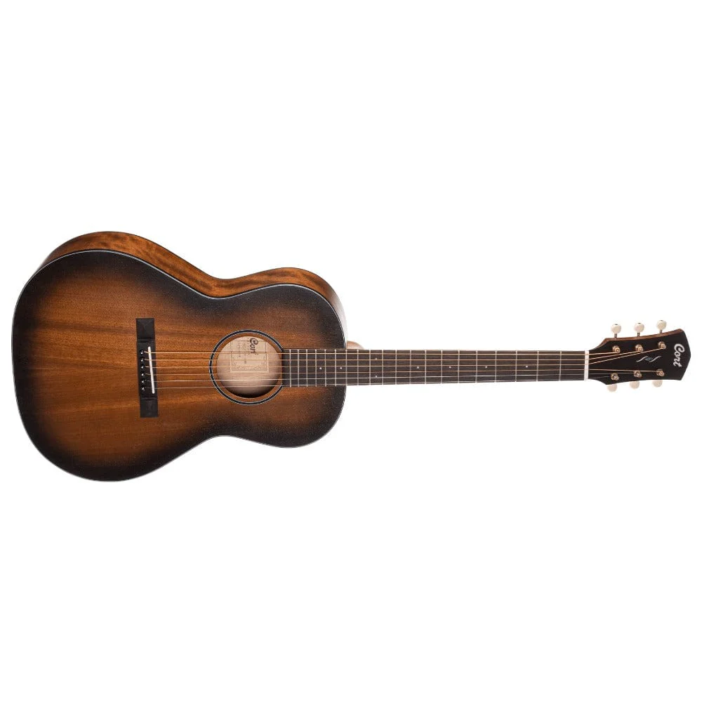 Cort CORE PE AMH Parlor 6 String Electro Acoustic Guitar - Image 2