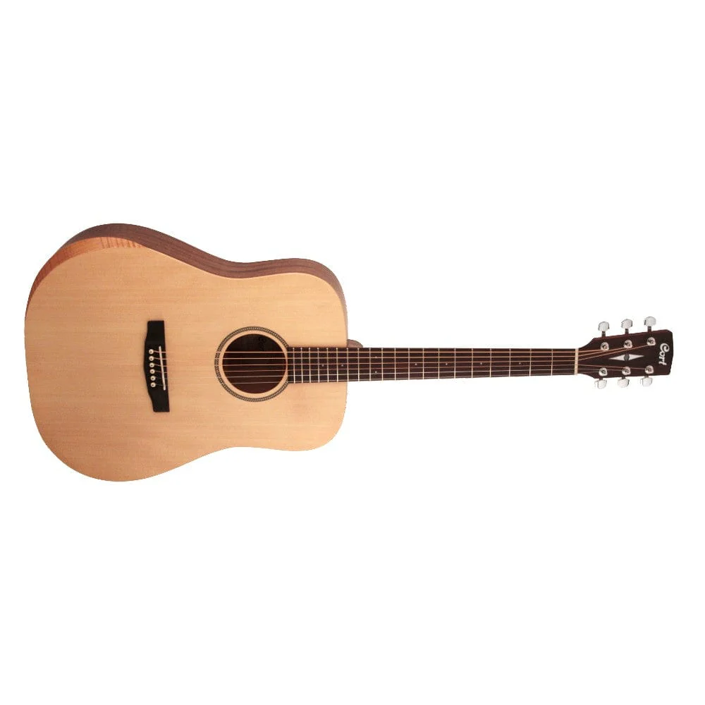 Cort Earth Bevel Cut 6-String Acoustic Guitar - Open Pore - Image 2
