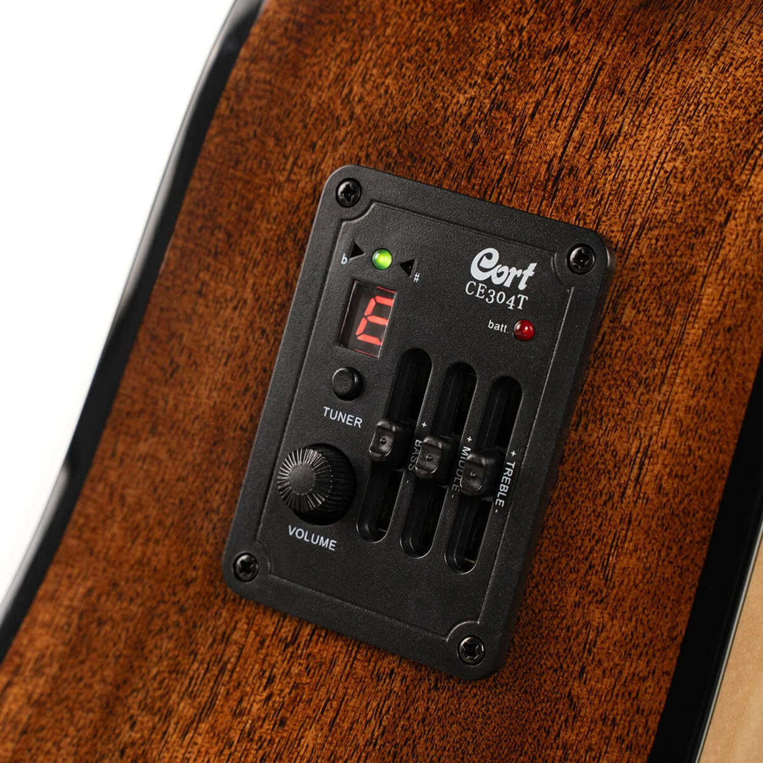 Cort EARTH60CE 6 String Acoustic Guitar - Image 16