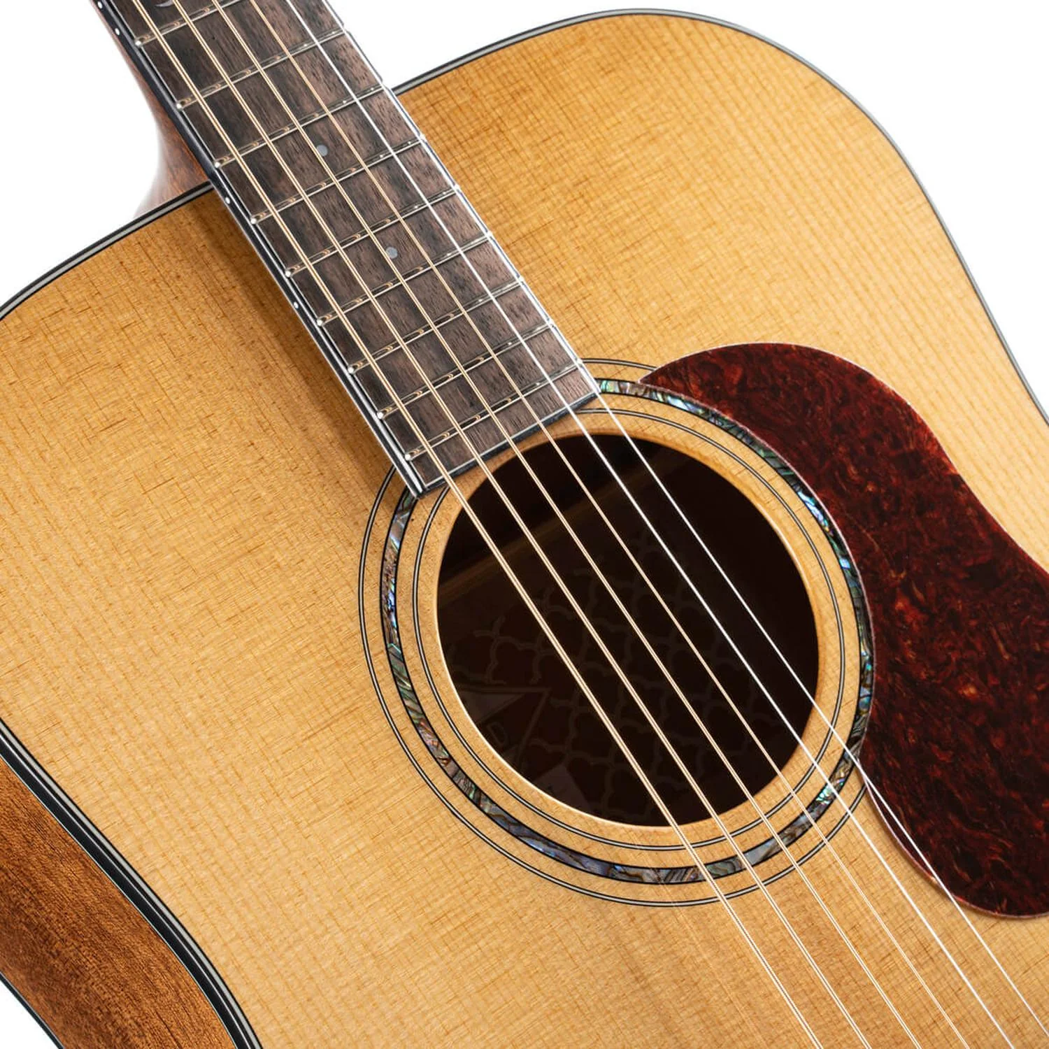 Cort GOLD D6 Dreadnought Acoustic Guitar With Deluxe Soft-Side Case - Natural - Image 3