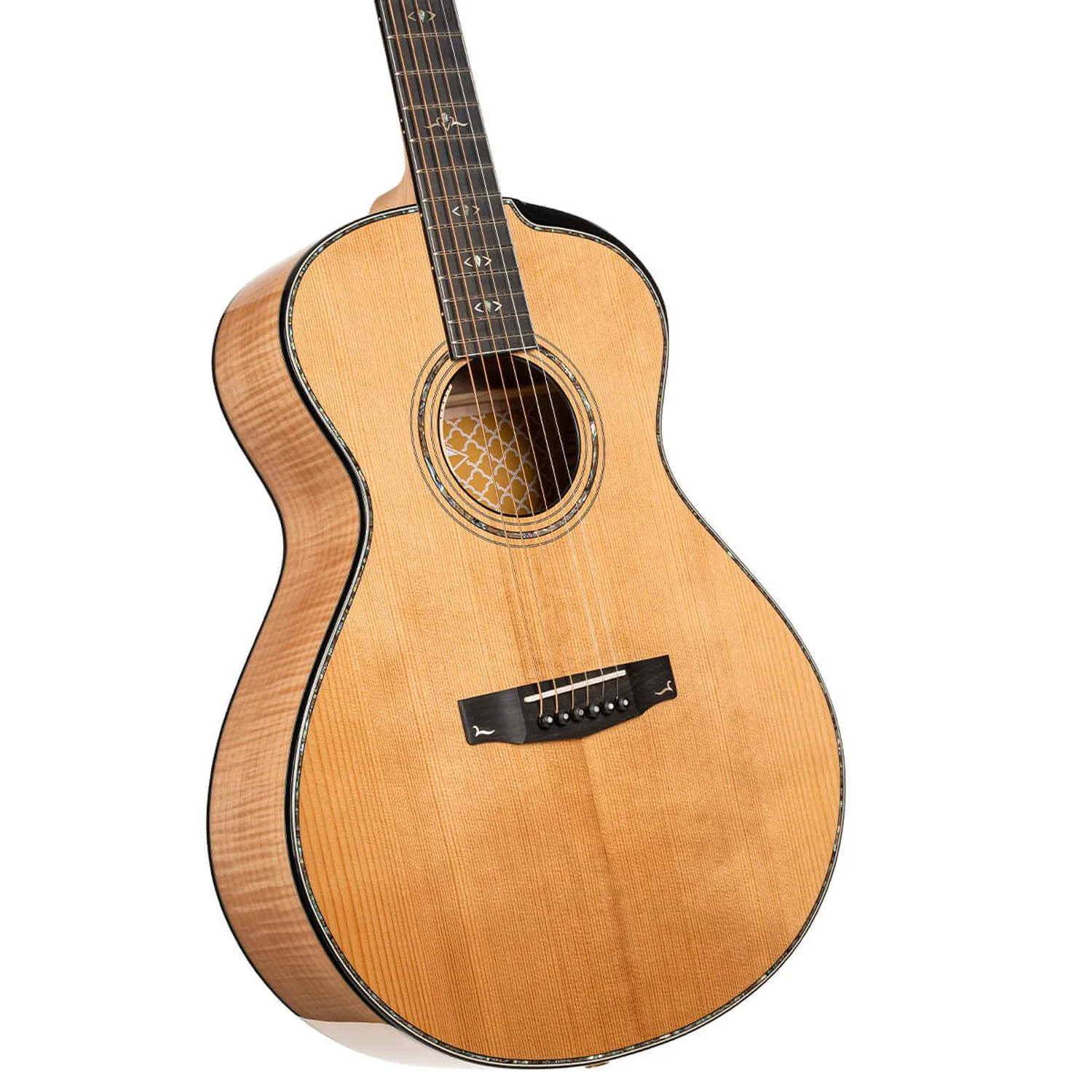 Cort Gold-Passion 6 String Electro Acoustic Guitar with Case - Natural Glossy - Image 2