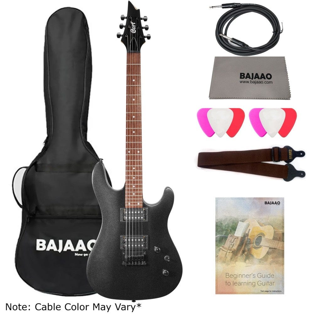 Cort KX100 Electric Guitar With Gigbag, Polishing Cloth, Strap, Picks, Cable & Ebook